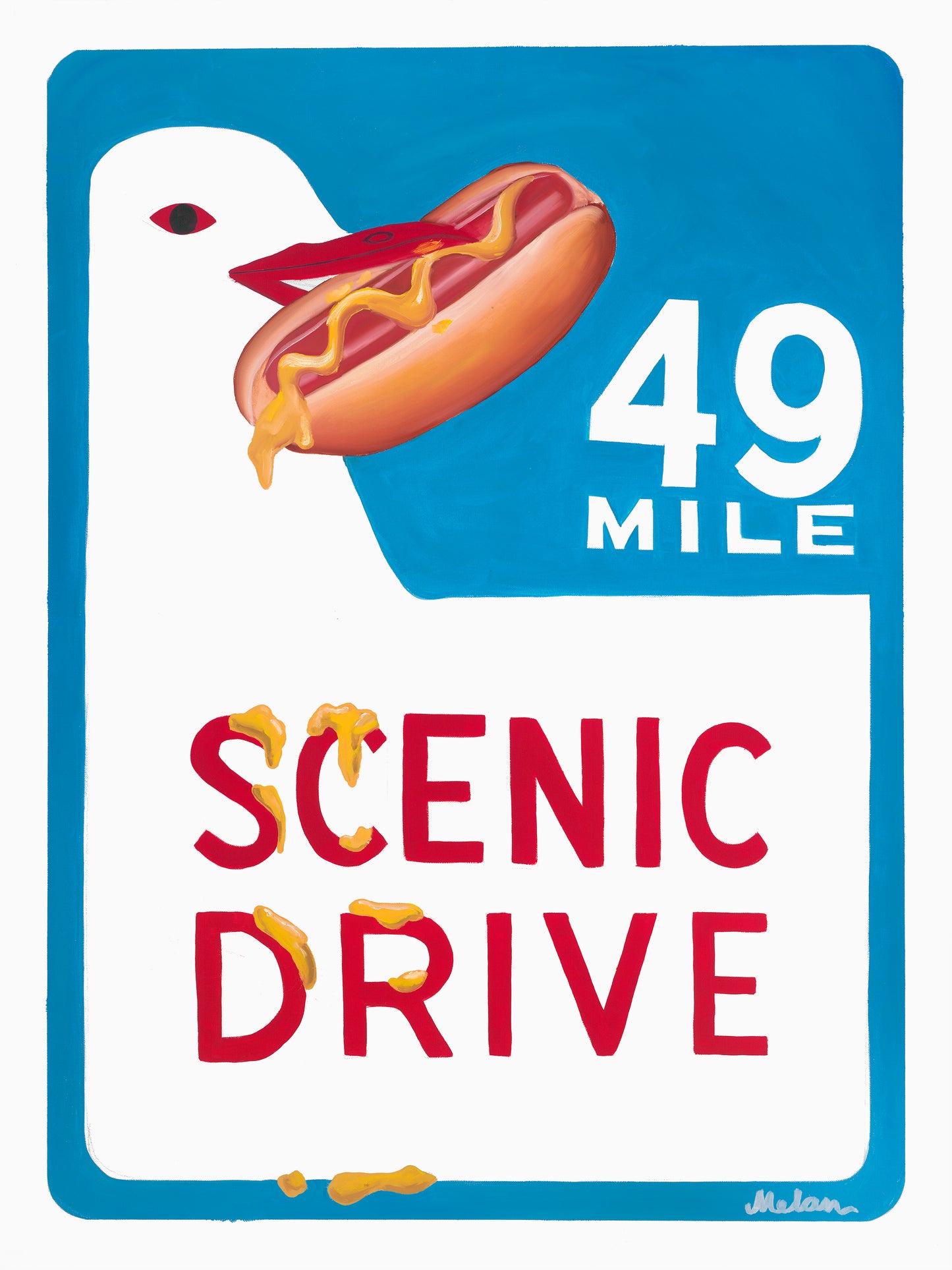 49 Mile Print