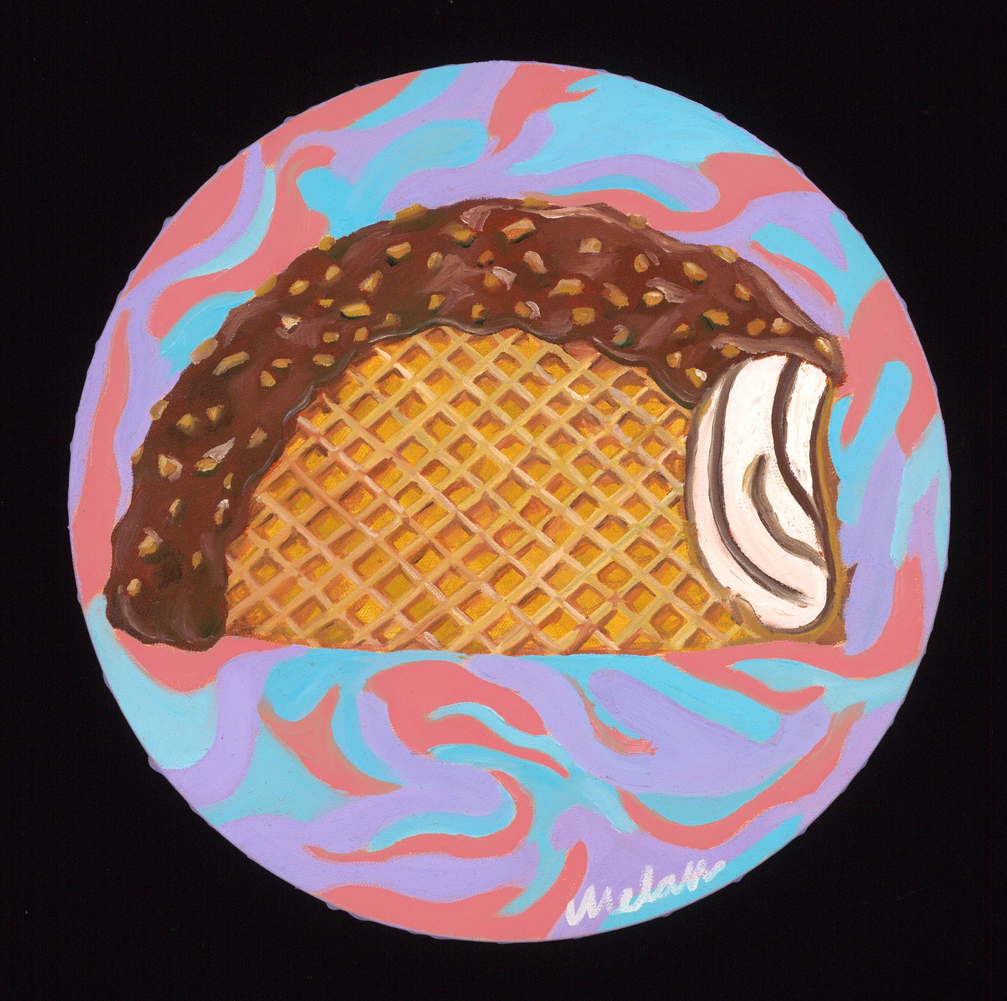 Choco Taco Original Canvas