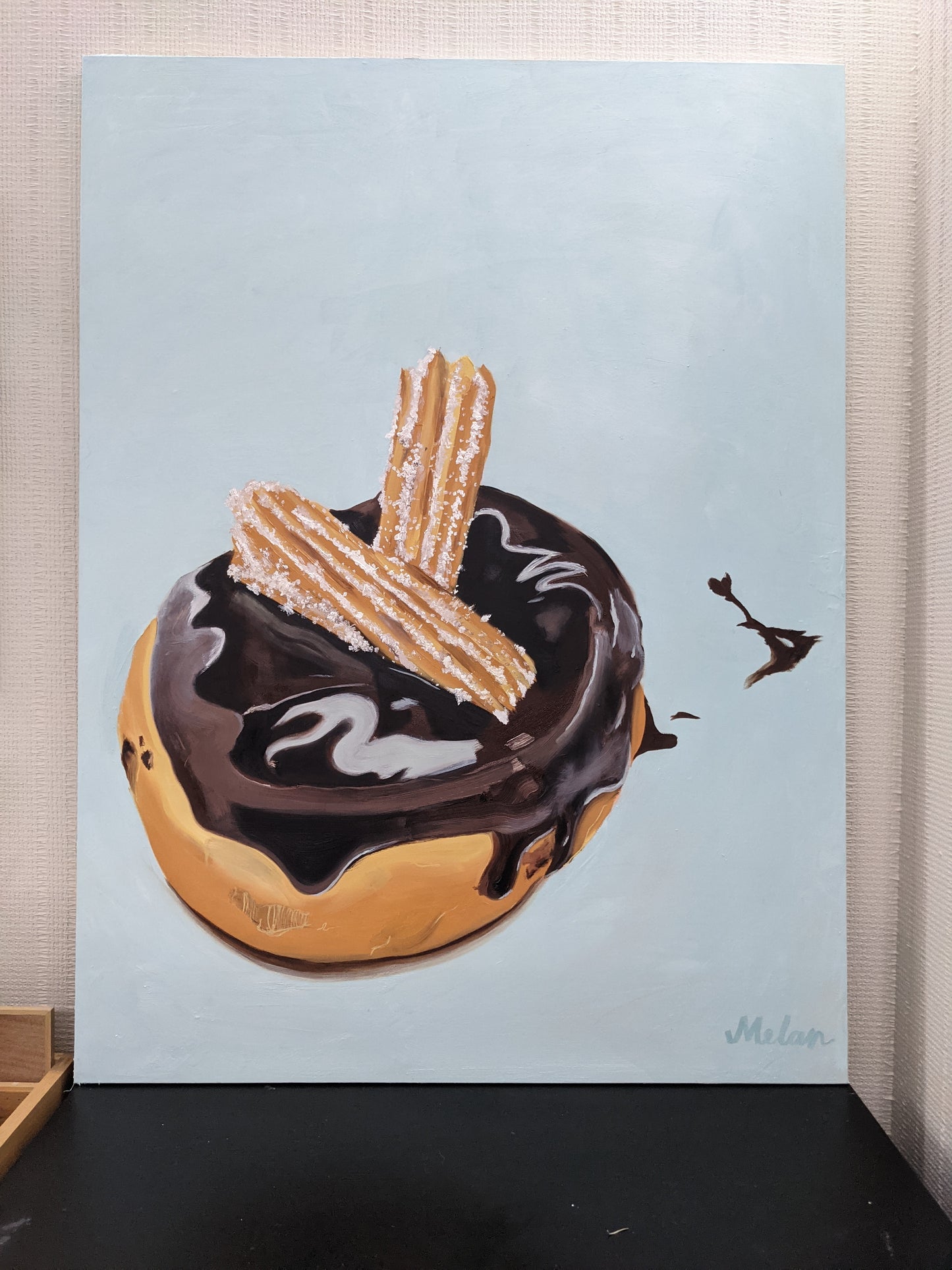 Churro Donut Original Canvas