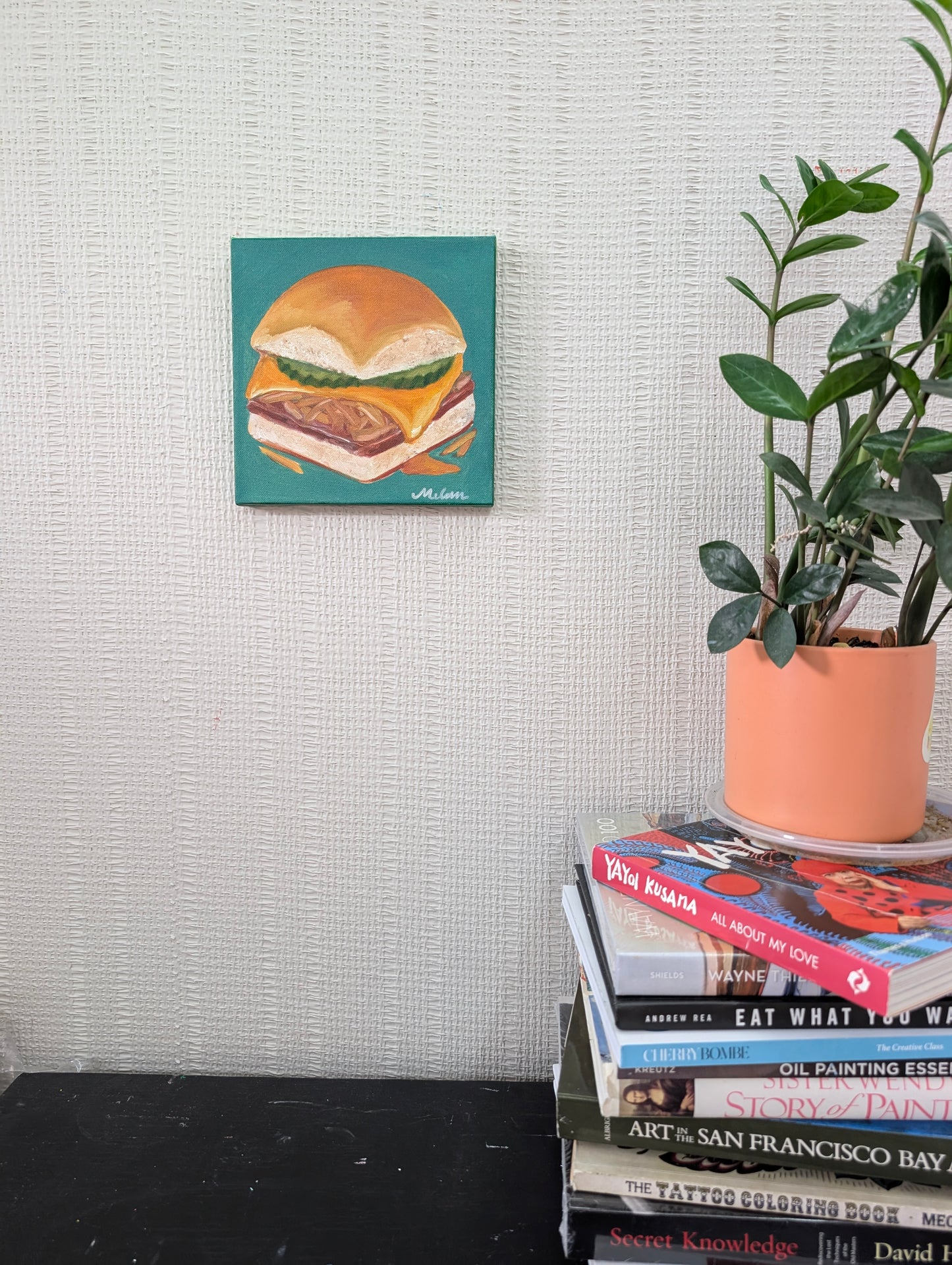 White Castle Burger Original Canvas