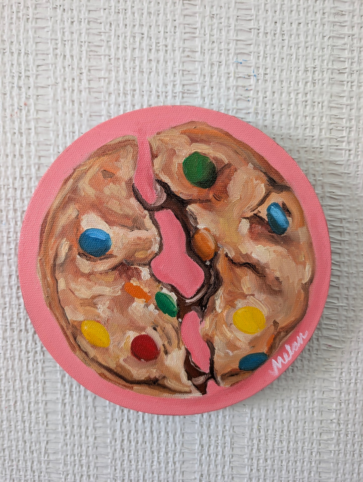 M&M Cookie Original Canvas