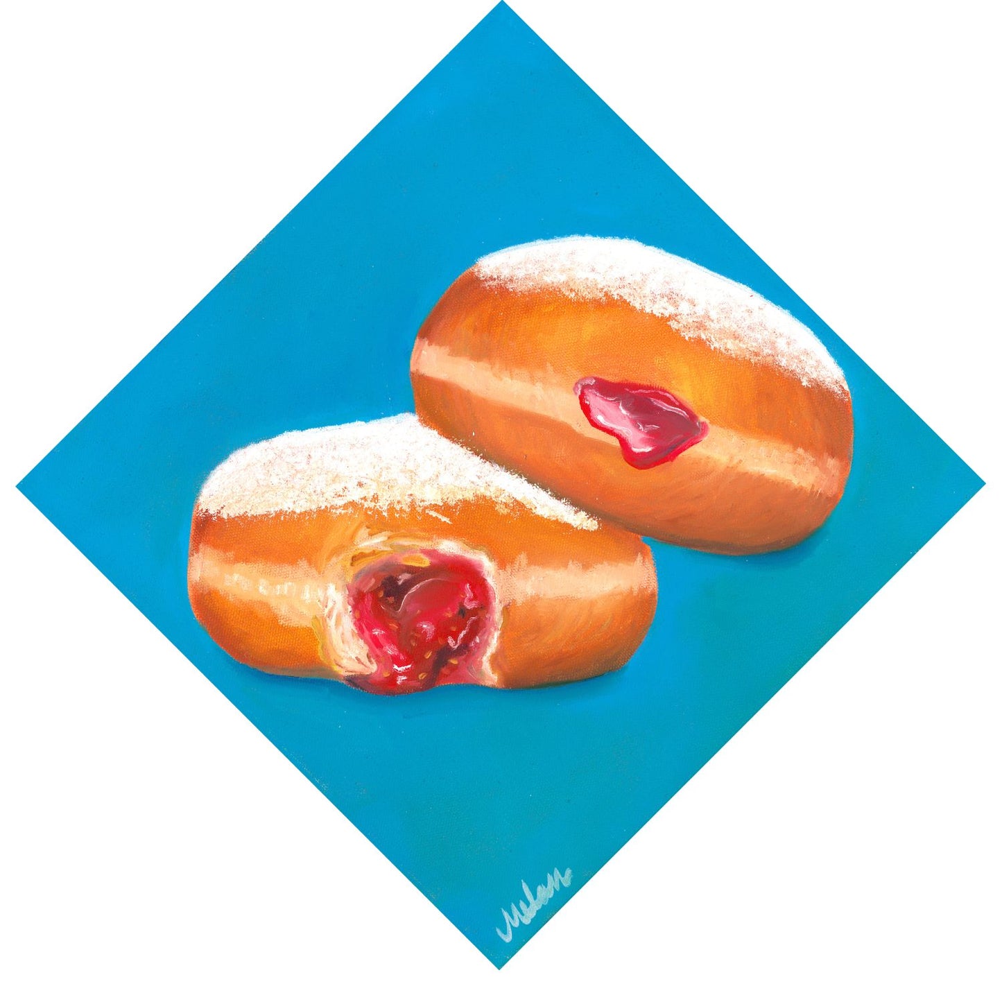 Jelly Donut Original Canvas