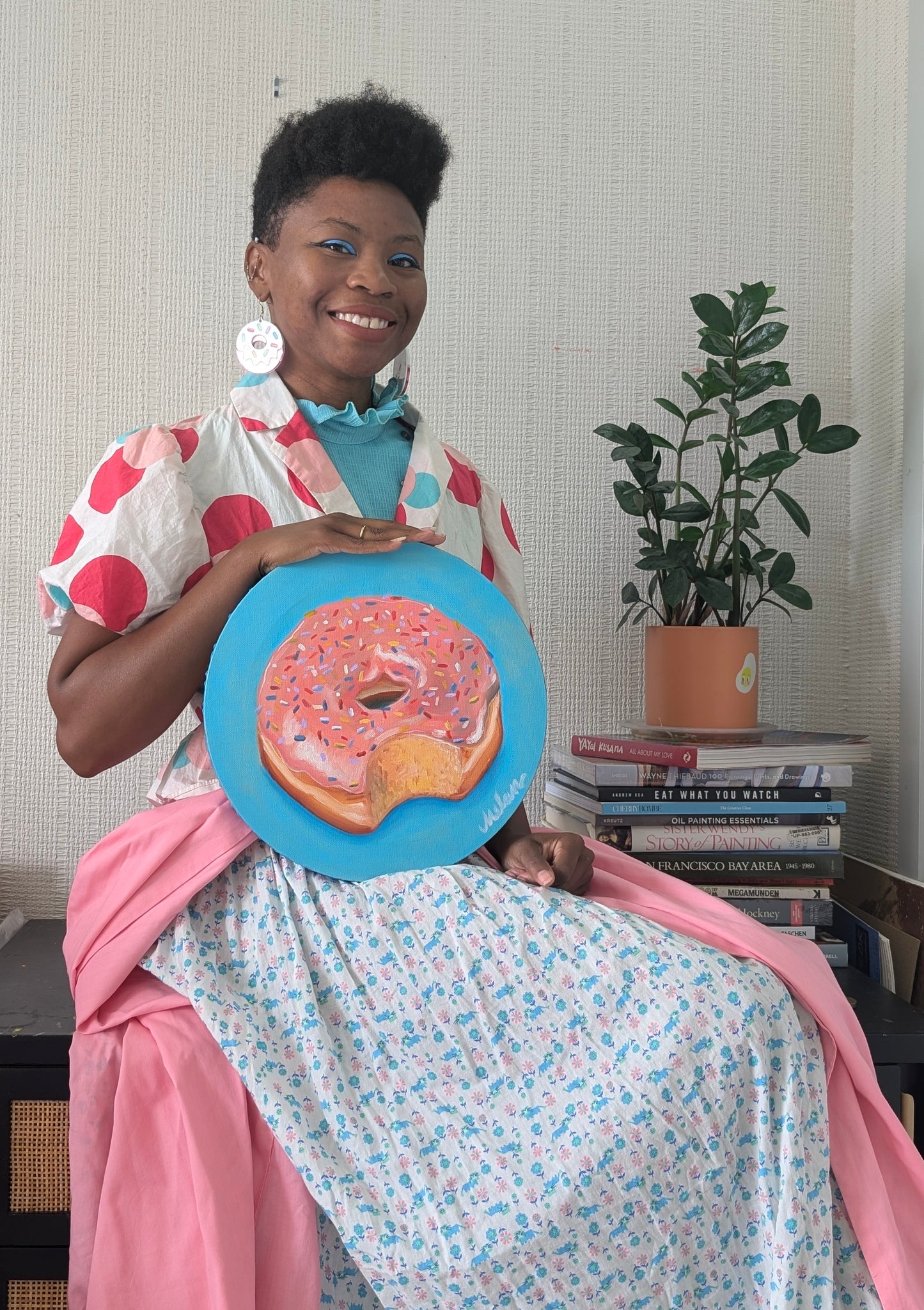 Sprinkle Donut Original Canvas