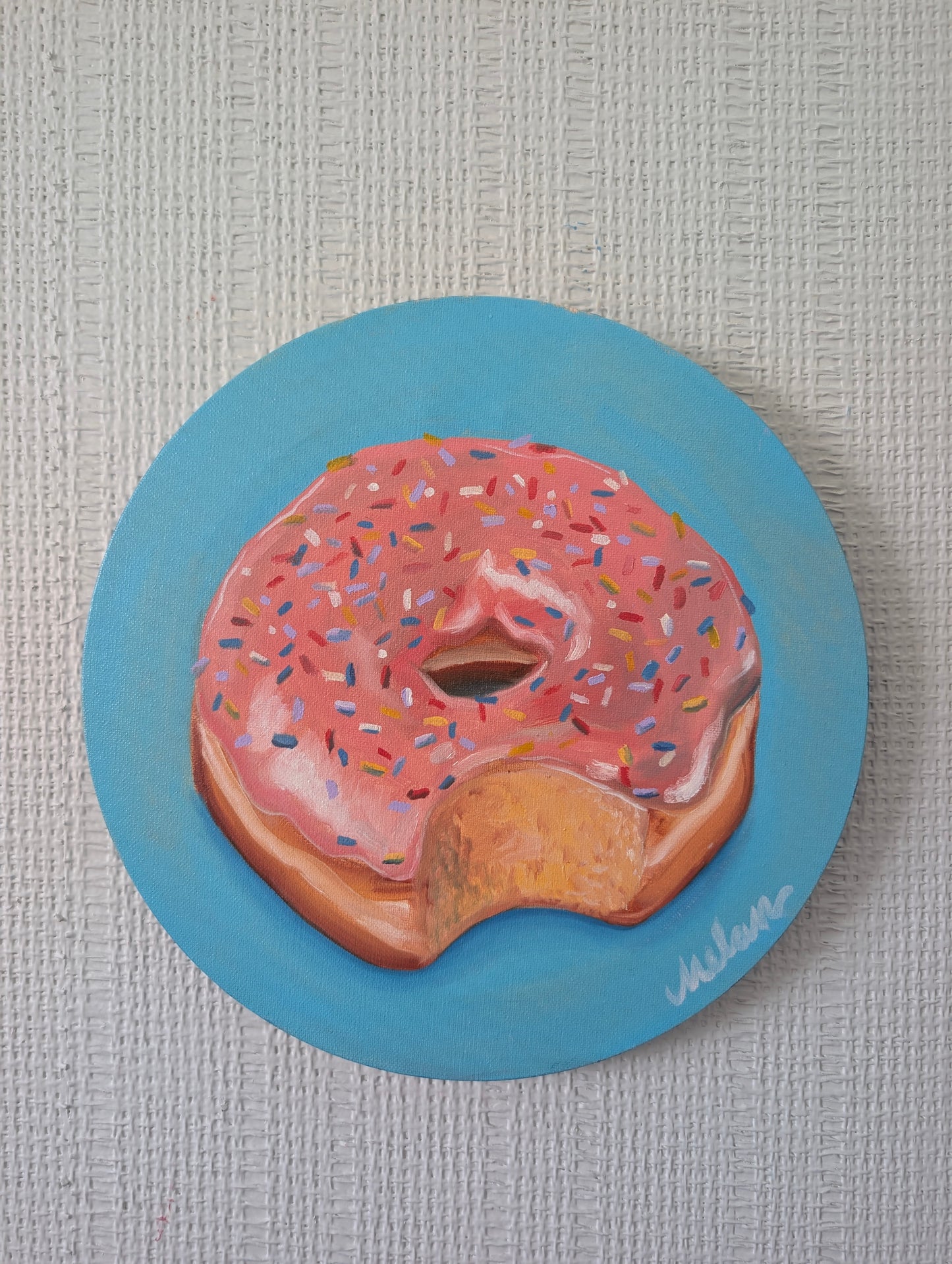 Sprinkle Donut Original Canvas