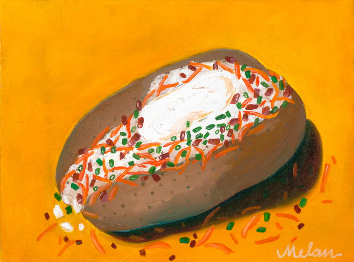 Baked Potato Original Canvas