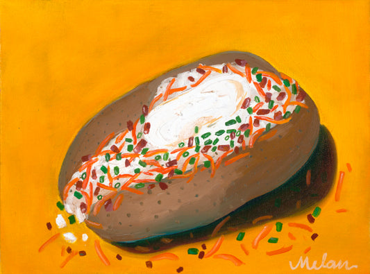 Baked Potato Original Canvas