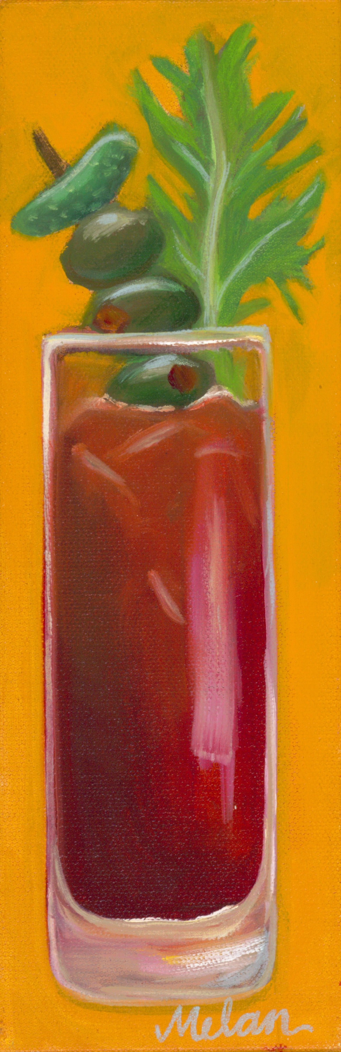 Bloody Mary Original Canvas