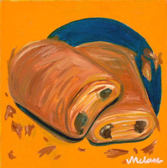 Chocolate Croissant Original Canvas