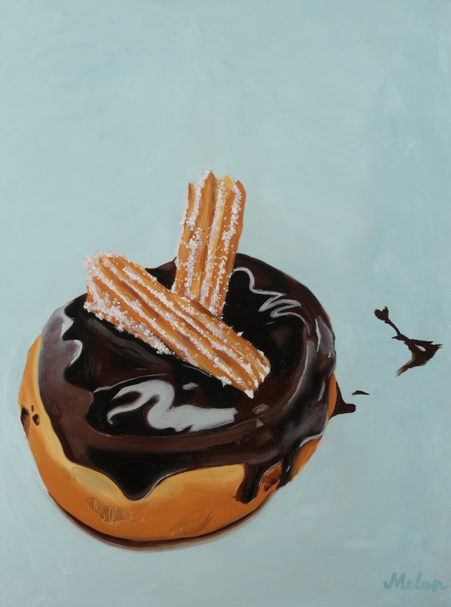 Churro Donut--Print