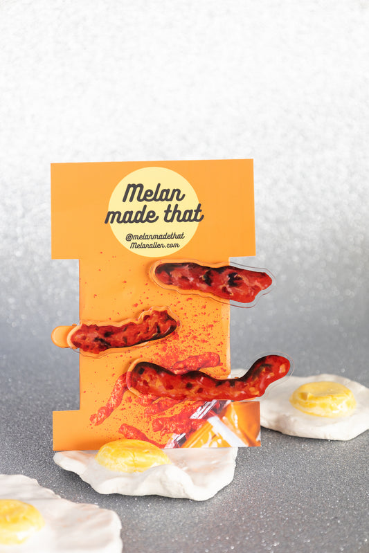Hot Cheeto Hairclips