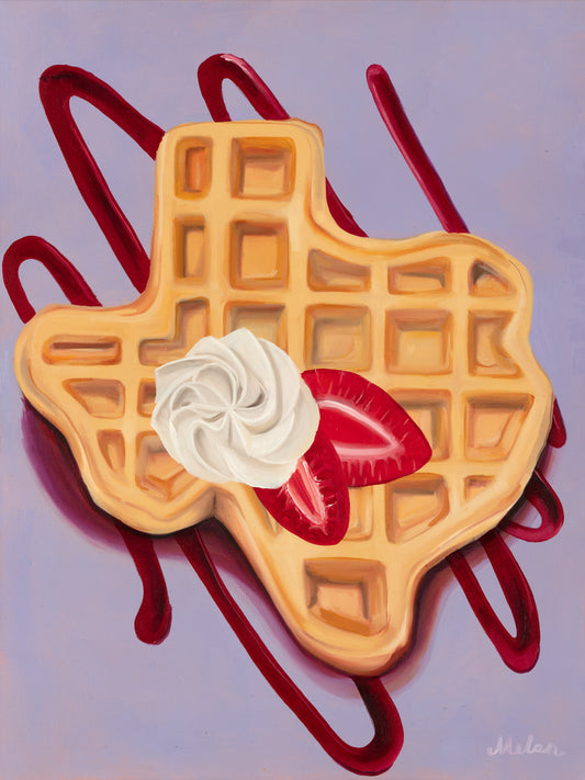 Texas Waffle Original Canvas