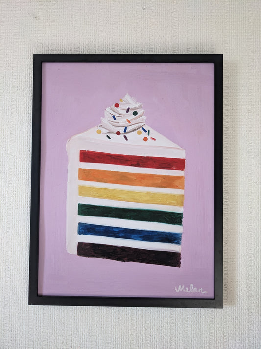 Rainbow Cake- Print