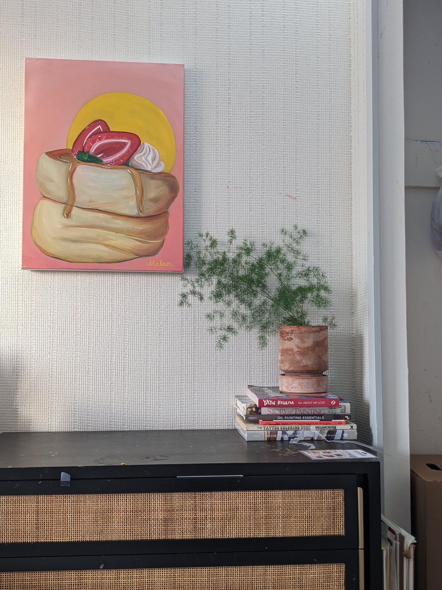 Japanese Souffle Pancakes- Original Canvas