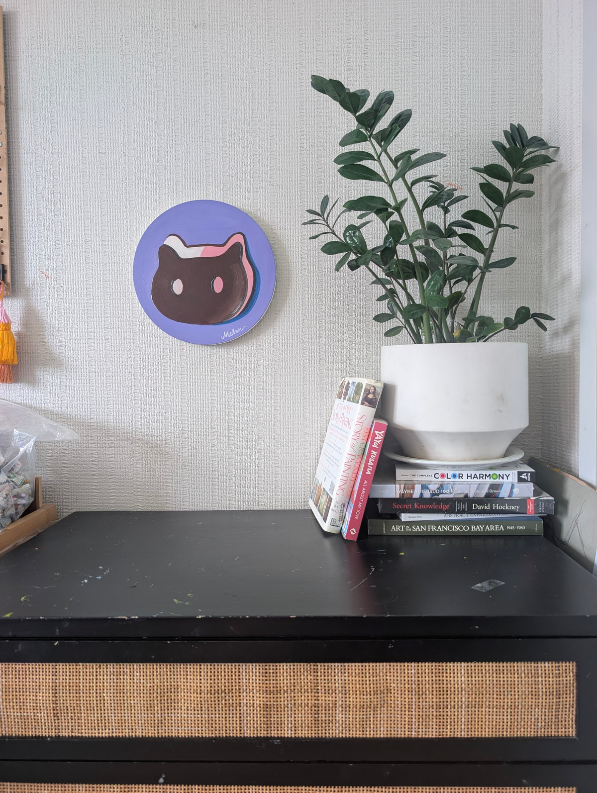 Cookie Cat Original Canvas