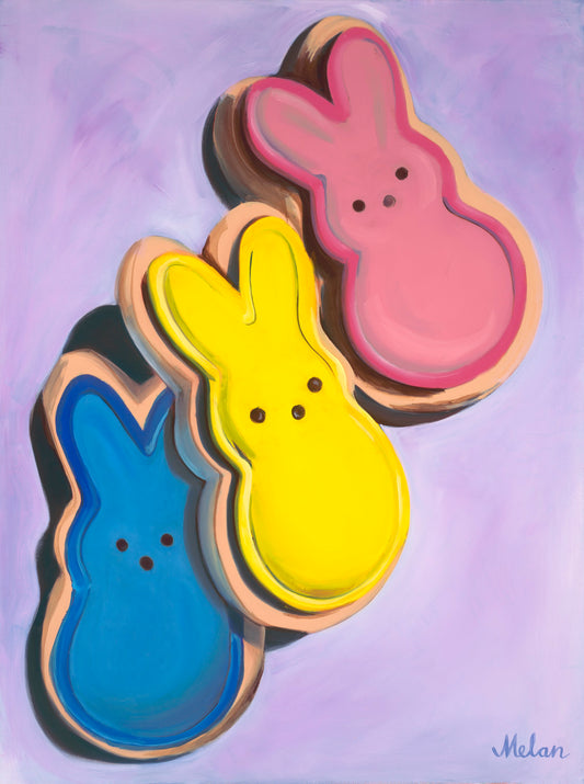 Bunnies Original Canvas