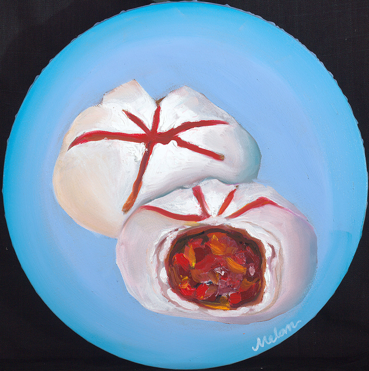 BBQ Pork Bun Original Canvas