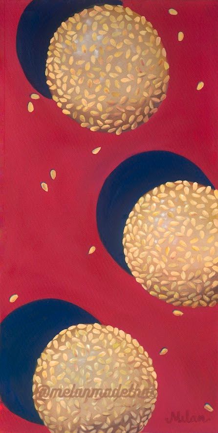 Sesame Balls Original Canvas