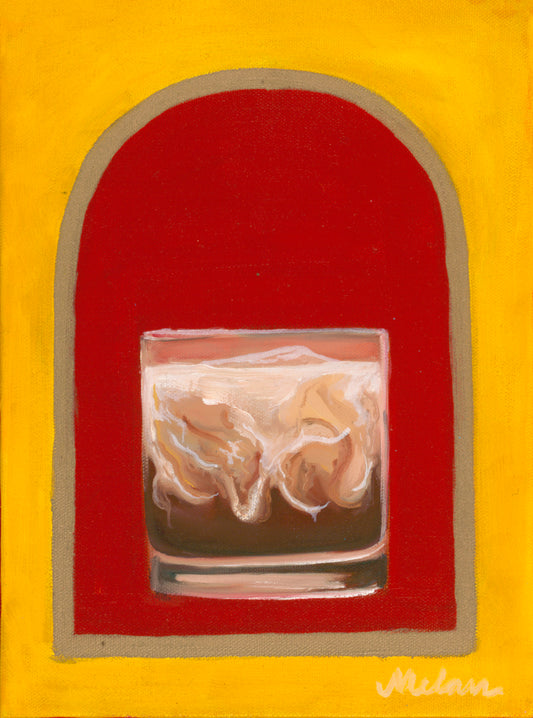 White Russian Original Canvas