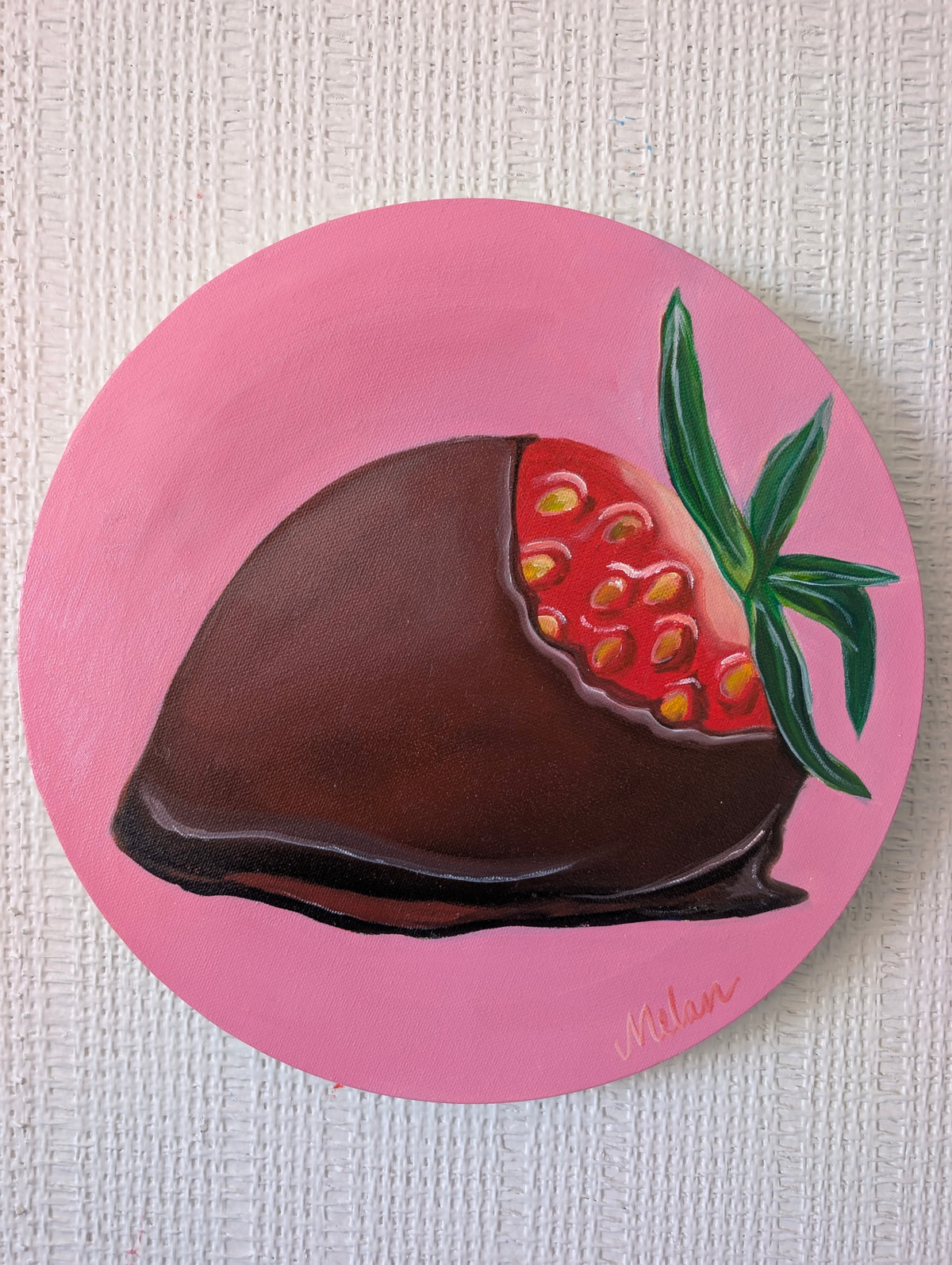 Chocolate Covered Strawberry Original Canvas