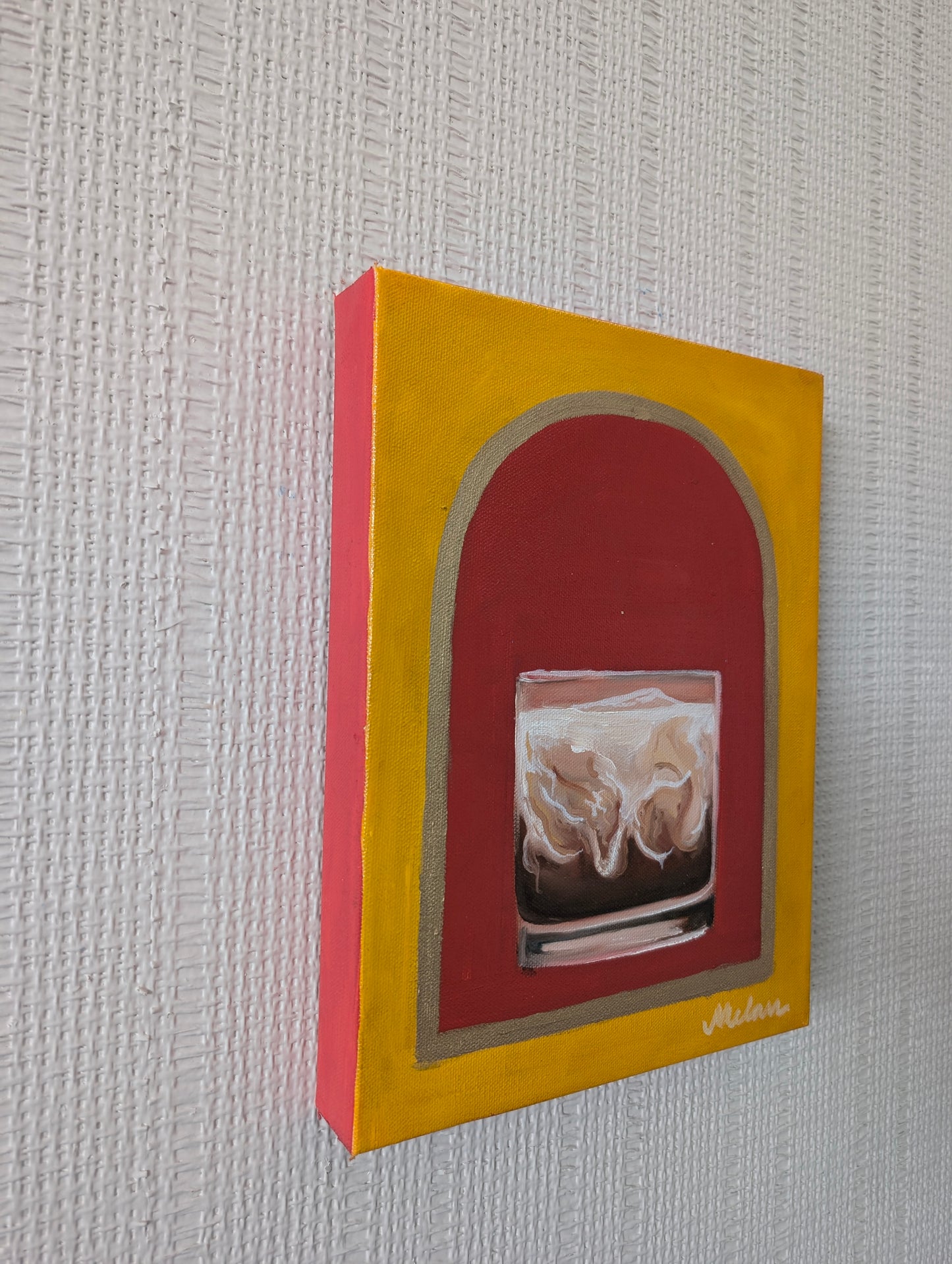 White Russian Original Canvas