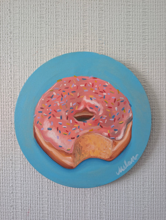 Sprinkle Donut Original Canvas